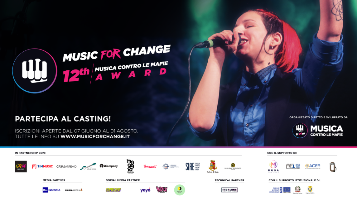Music for change: chiamata per i sognatori e le sognatrici!