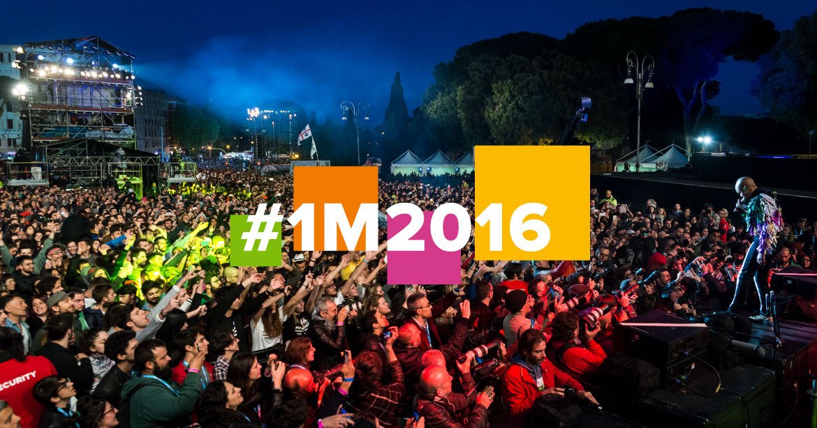 Primo Maggio Roma #1M2016