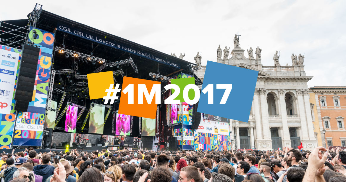 Primo Maggio Roma #1M2017